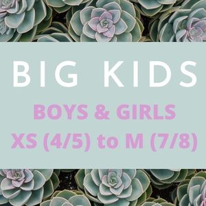 ALL THINGS BIG KIDS - SIZE 4, 5, 6, 7, 8